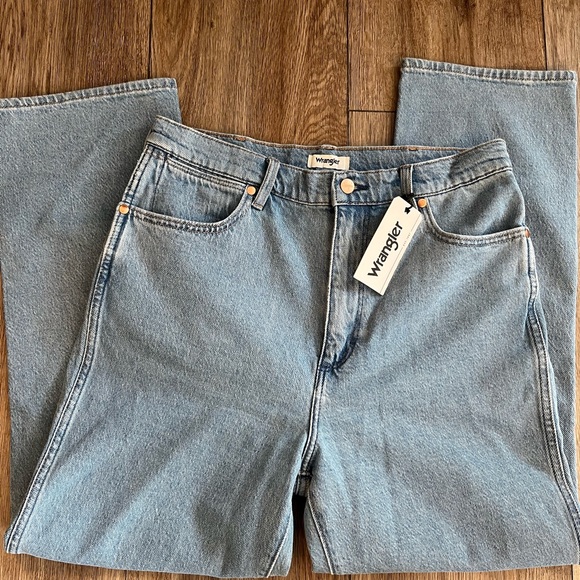 Wrangler 12 31 Wild West high rise straight NWT light vintage rodeo cowgirl - Picture 4 of 7